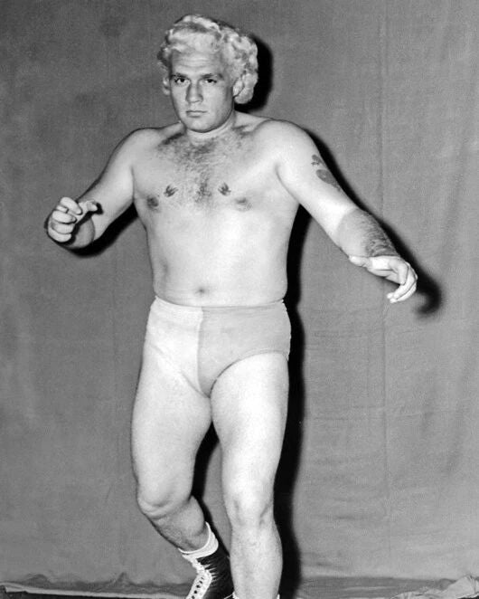 Pro Wrestler Gorgeous George Magnet Heavyweight World Champion Magnet 1