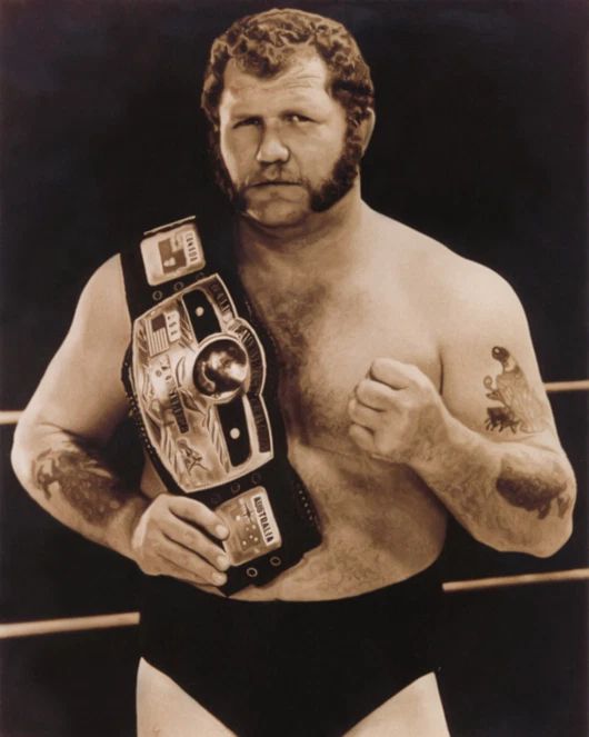 Pro Wrestler Harley Race Glossy Photo Wrestling Champion Print Nwa Poster 2