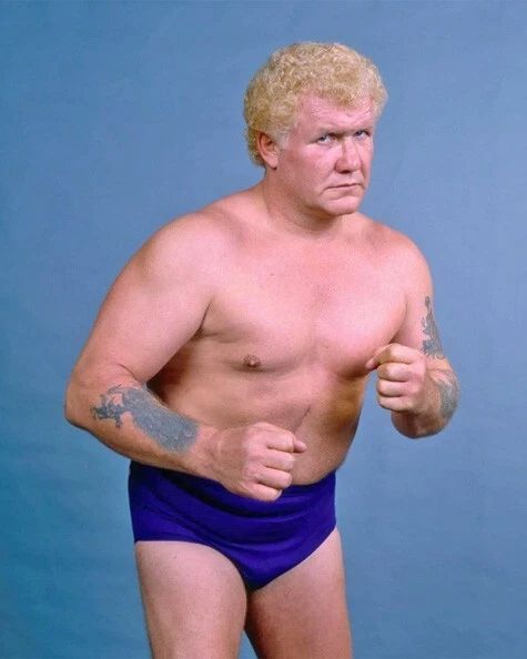 Pro Wrestler Harley Race Glossy Keychain Wrestling Print Wwf Keychain