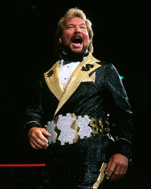 Pro Wrestler Million Dollar Man Ted Dibiase Glossy Keychain Wwf Keychain 2