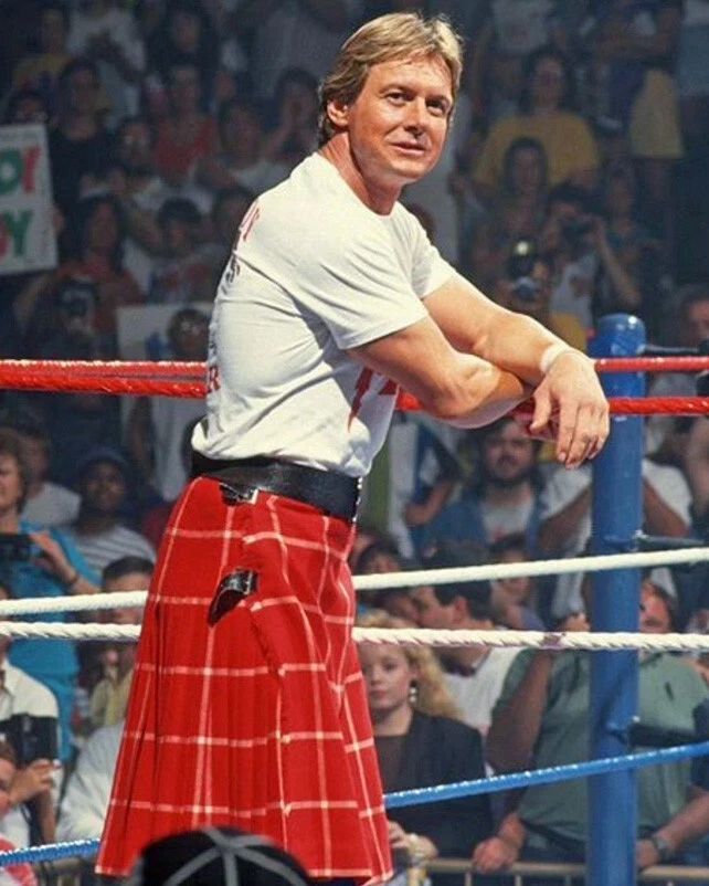 Pro Wrestler Rowdy Roddy Piper Glossy Keychain Wwf Print Wwe Keychain 1