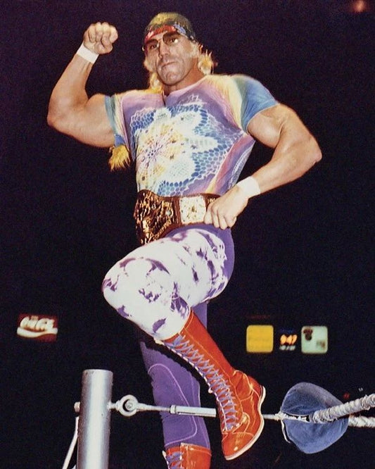 Pro Wrestler Superstar Billy Graham Glossy Keychain Wwwf Champion Belt Print 1