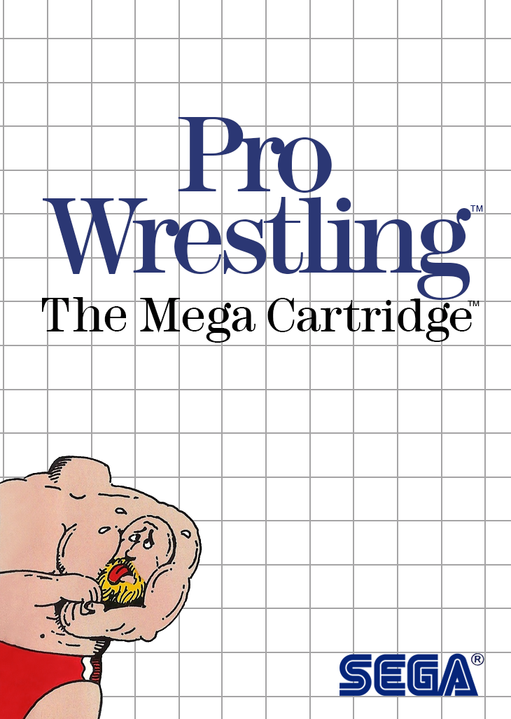 Pro Wrestling Sega Master System Print Poster