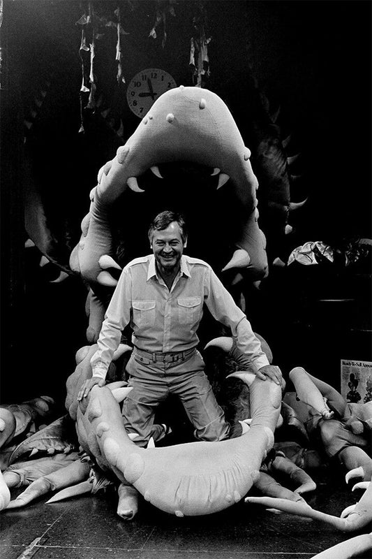 Producer Roger Corman On Set Of Little Shop Of Horrors Jigsaw Puzzle