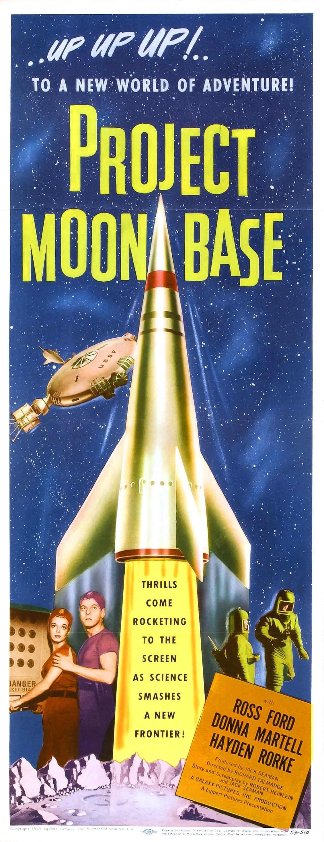 Project Moon Base 01 Movie Magnet