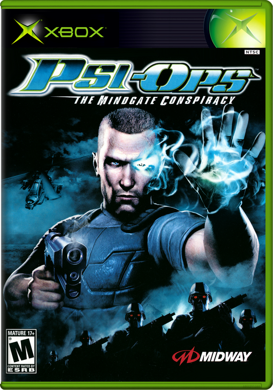 Psi Ops The Mindgate Conspiracy Xbox Print Poster