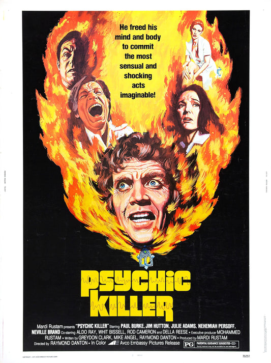 Psychic Killer 02 Movie Magnet