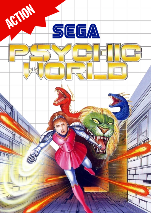 Psychic World Sega Master System Print Poster