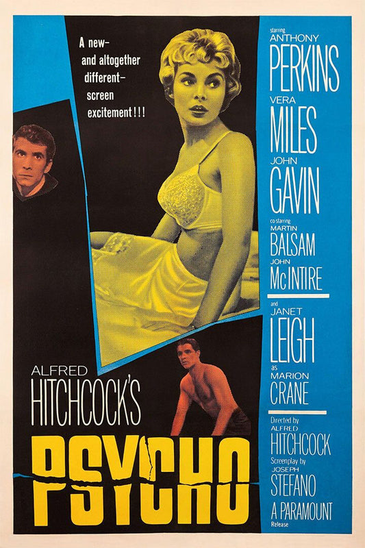 Psycho Movie Classic Horror Thriller Mystery Vintage Jigsaw Puzzle 1