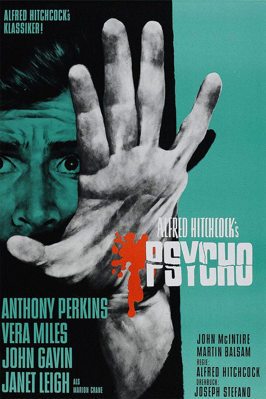 Psycho Movie Classic Horror Thriller Mystery Vintage Jigsaw Puzzle