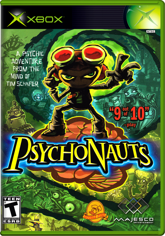 Psychonauts Xbox Print Poster