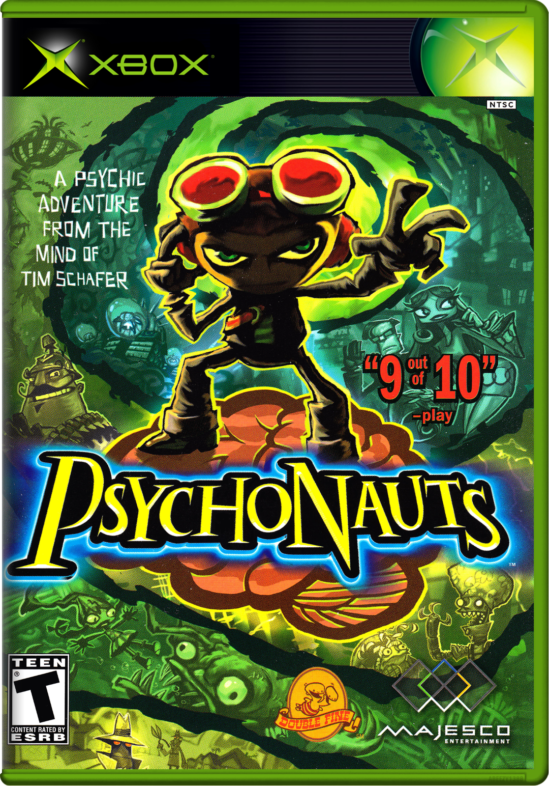 Psychonauts Xbox Keychain