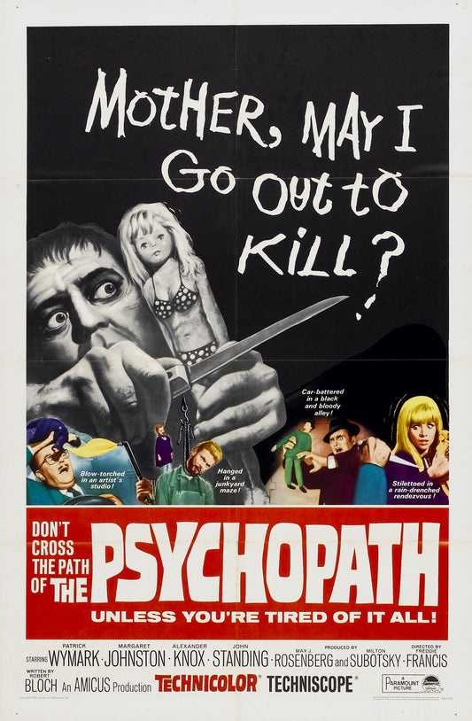Psychopath 1966 01 Movie Magnet