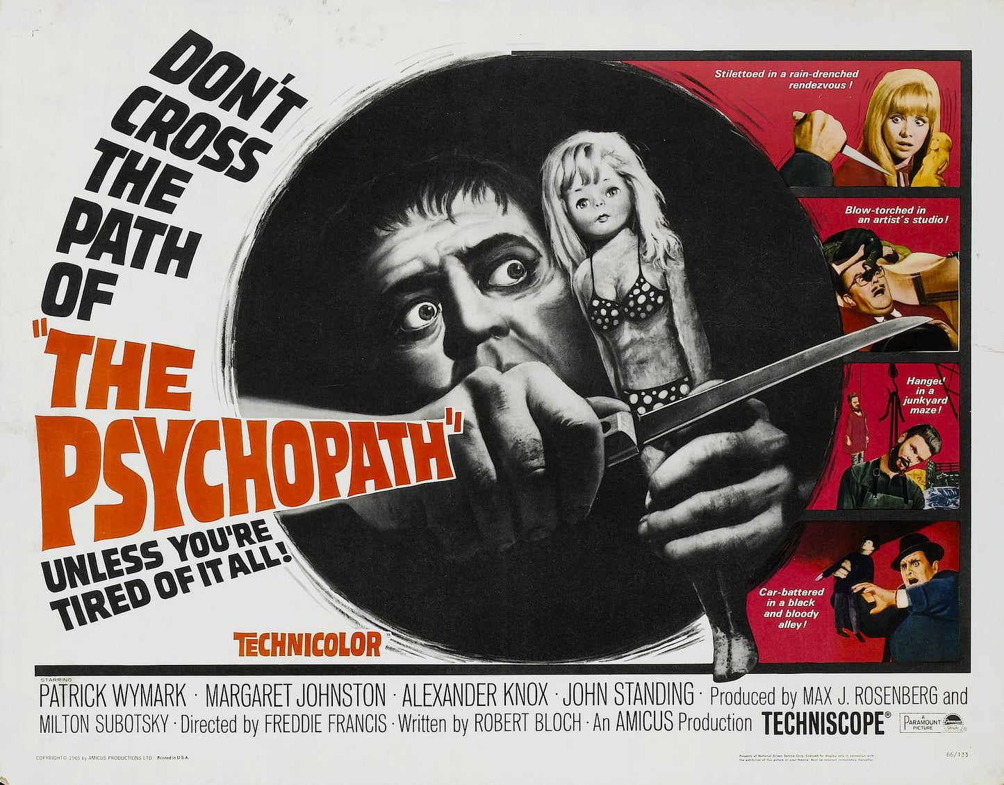 Psychopath 1966 02 Movie Magnet