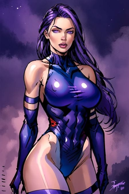 Psylocke 3497 Jigsaw Puzzle