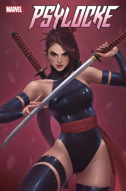 Psylocke Marvel Cover Design 901 Jigsaw Puzzle