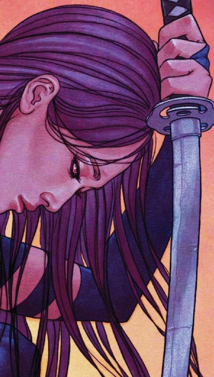 Psylocke Sword Healing 9148 Print Poster