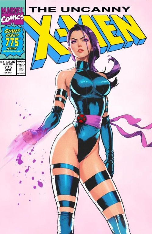 Psylocke Uncanny X Men 1975 Print Poster