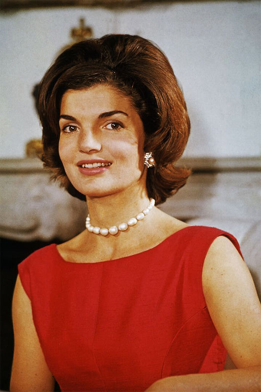 Public First Lady Jackie Kennedy Print Canvas Painting Jigsaw Puzzle