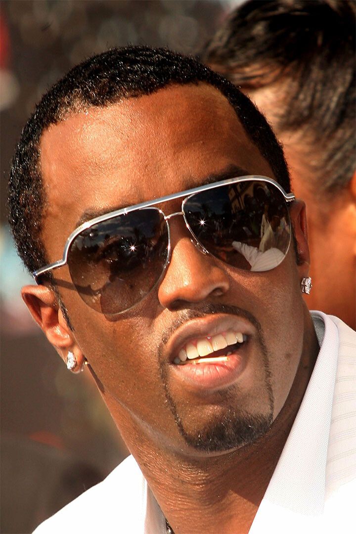 Puff Daddy Sunglasses Rapper Painting Jigsaw Puzzle