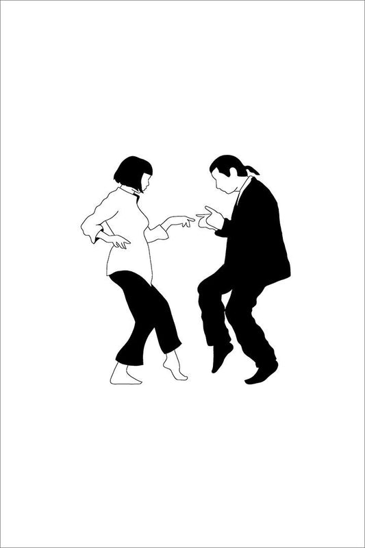 Pulp Fiction Classic Film Movie Crime Vintage Jigsaw Puzzle