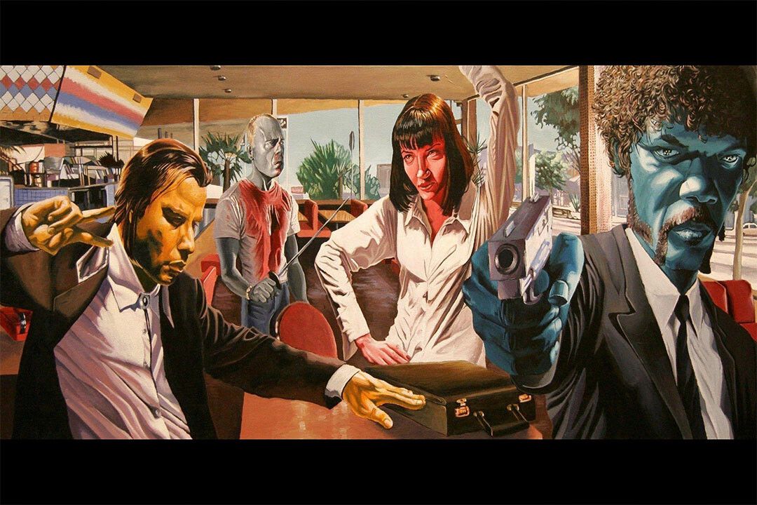 Pulp Fiction Classic Movie Action Crime Excitement Jigsaw Puzzle