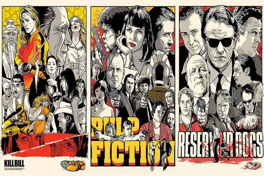 Pulp Fiction Drama Crime Classic Movie Cinema Film Jigsaw Puzzle