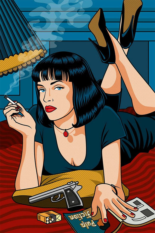 Pulp Fiction Movie Crime Drama Jigsaw Puzzle