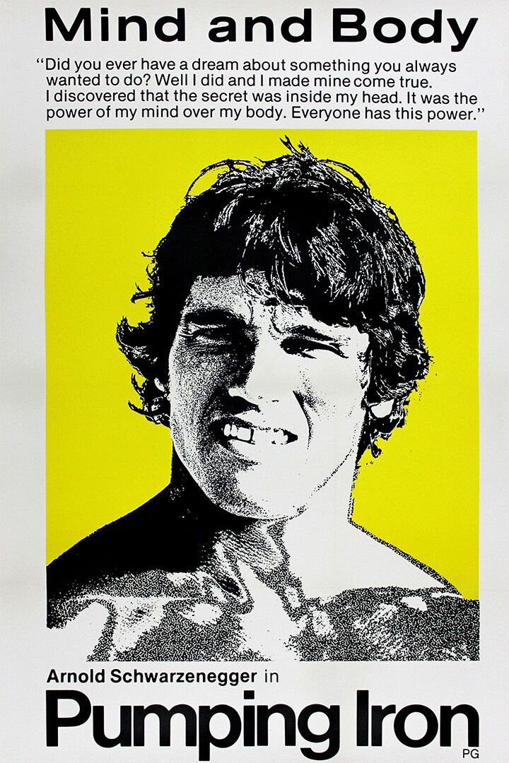 Pumping Iron Movie Arnold Schwarzenegger Art Print Decor Jigsaw Puzzle