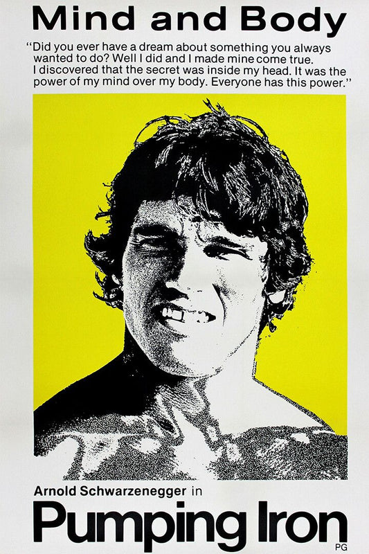 Pumping Iron Movie Arnold Schwarzenegger Art Print Decor Jigsaw Puzzle