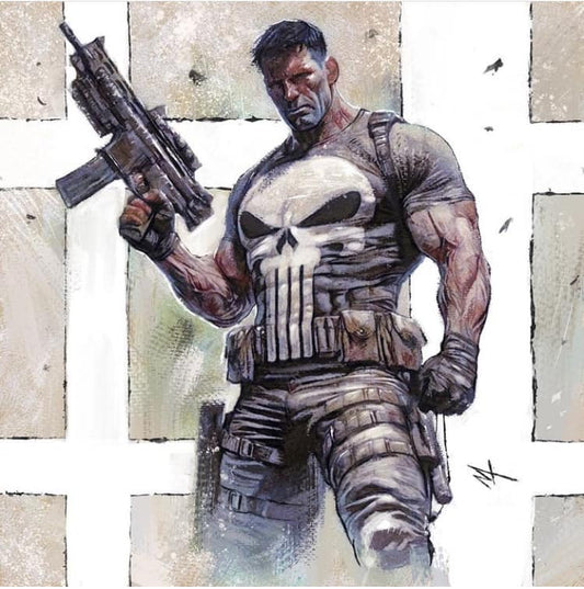 Punisher Character Art Print Poster