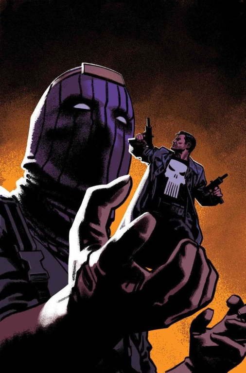 Punisher And Baron Zemo 8524 Print Poster