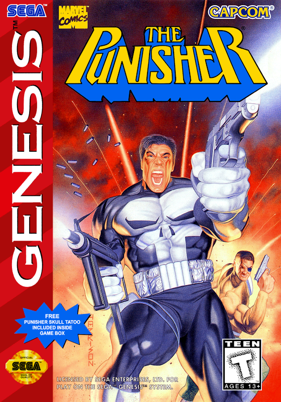 Punisher, The (Usa) Genesis Keychain