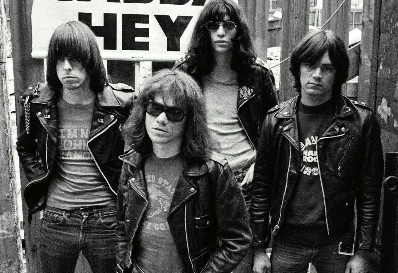 Punk Rock Band Group The Ramones Blitzkrieg Bop Photo 300 Piece Jigsaw Puzzle
