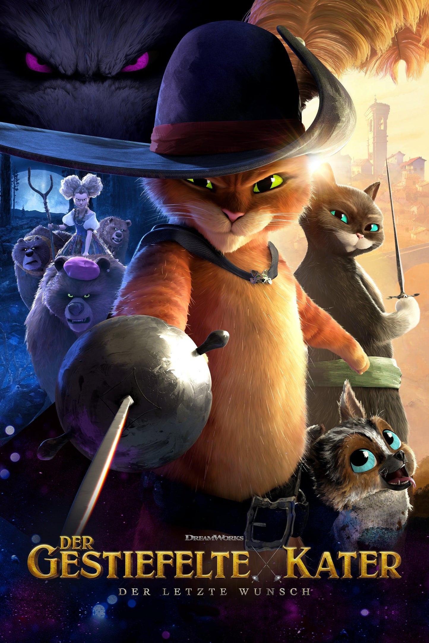 Puss In Boots The Last Wish (2022) Movie Magnet