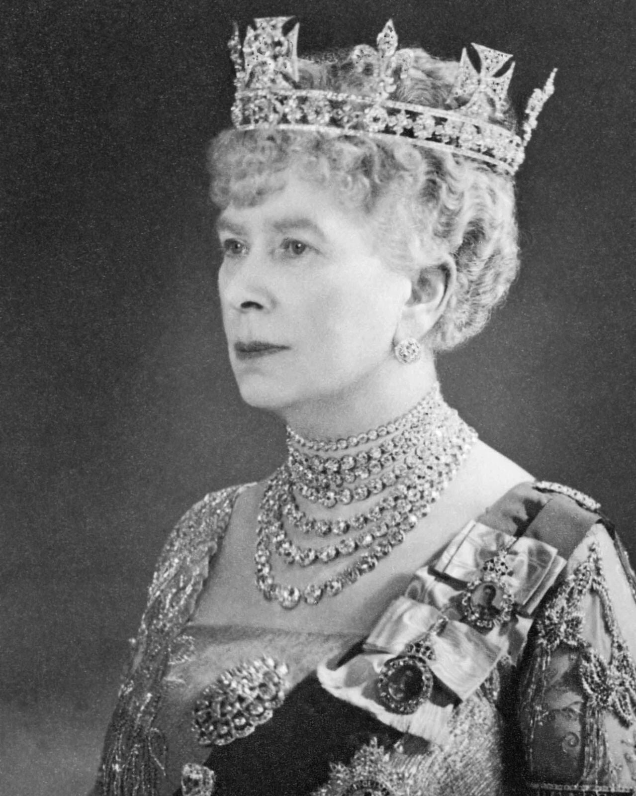 Queen Mary Of The United Kingdom Keychain Glossy Print Mary Of Teck Keychain