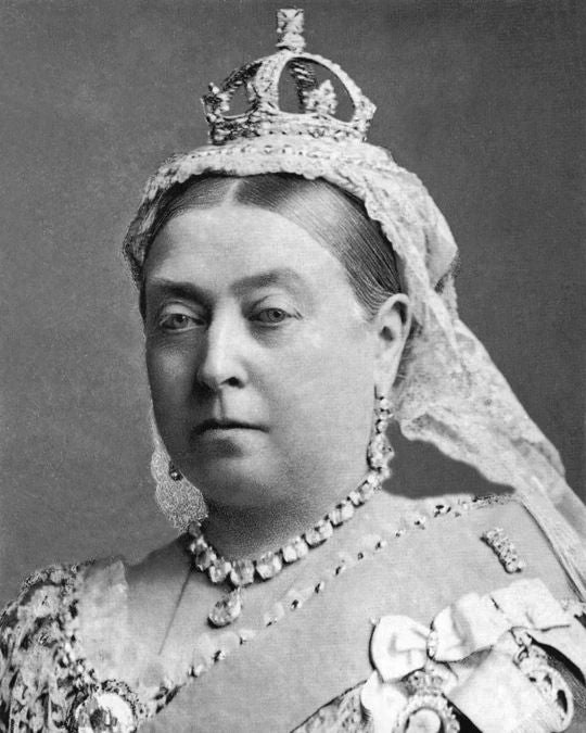 Queen Victoria Of The Uk Glossy Keychain Print Portrait Ireland Leader Keychain 1