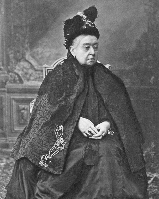 Queen Victoria Of The Uk Glossy Keychain Print Portrait Ireland Leader Keychain 2