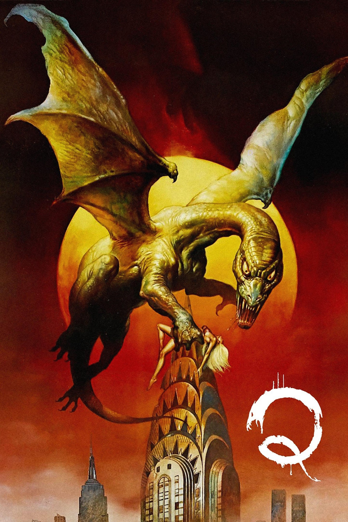 Q (1982) Movie Keychain