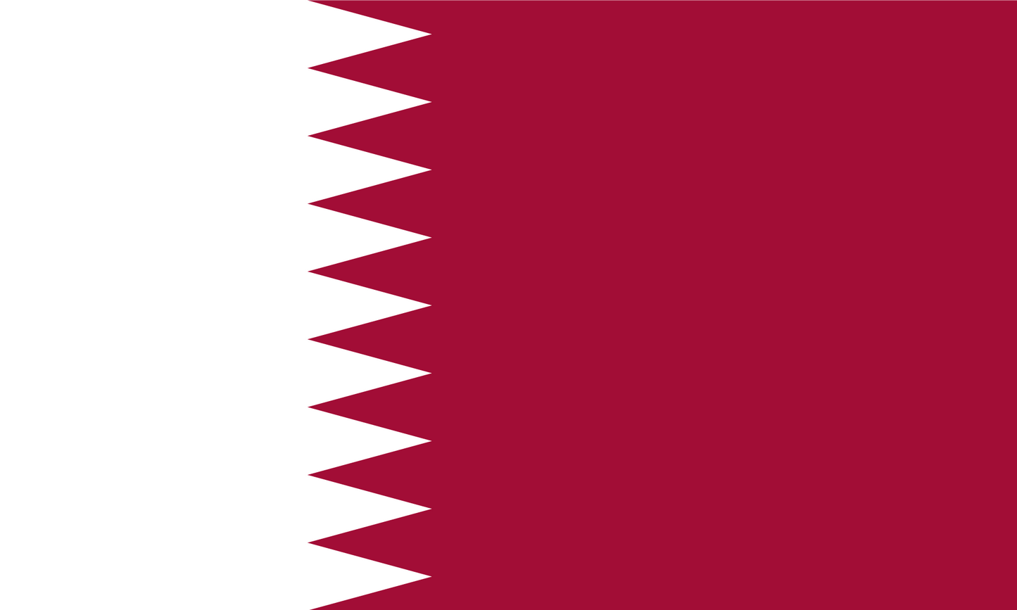 Qatar Flag Print Poster
