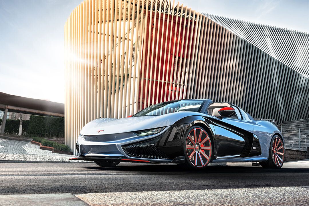 Qiantu K50 Spyder Concept Sports Car Racing Car Jigsaw Puzzle