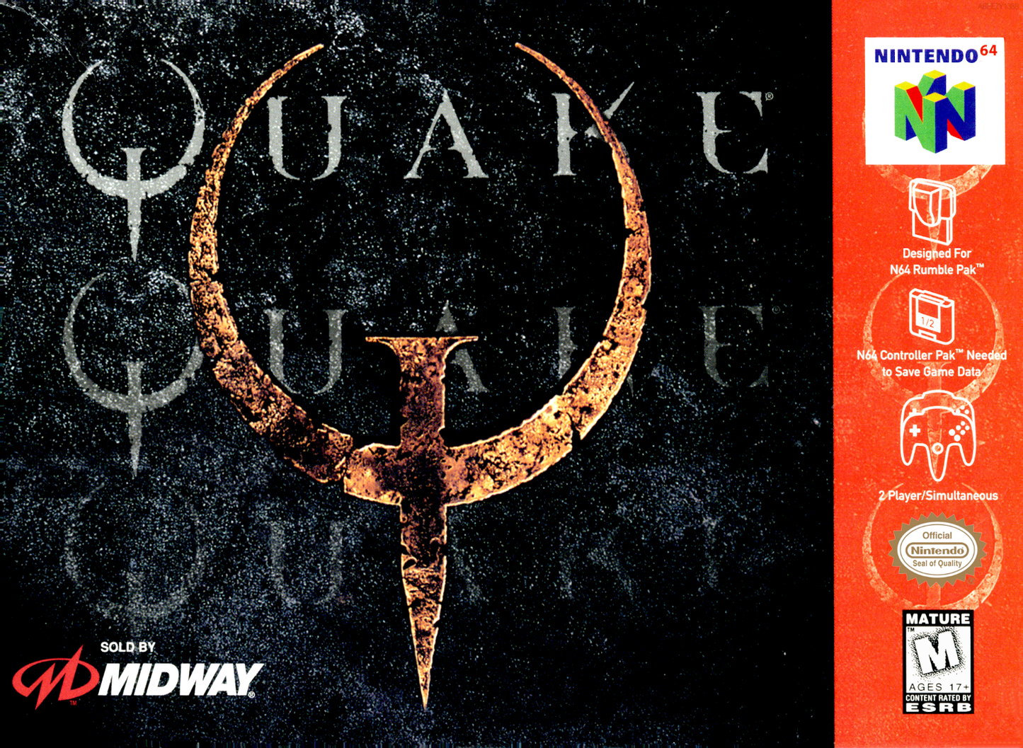 Quake N64 Keychain