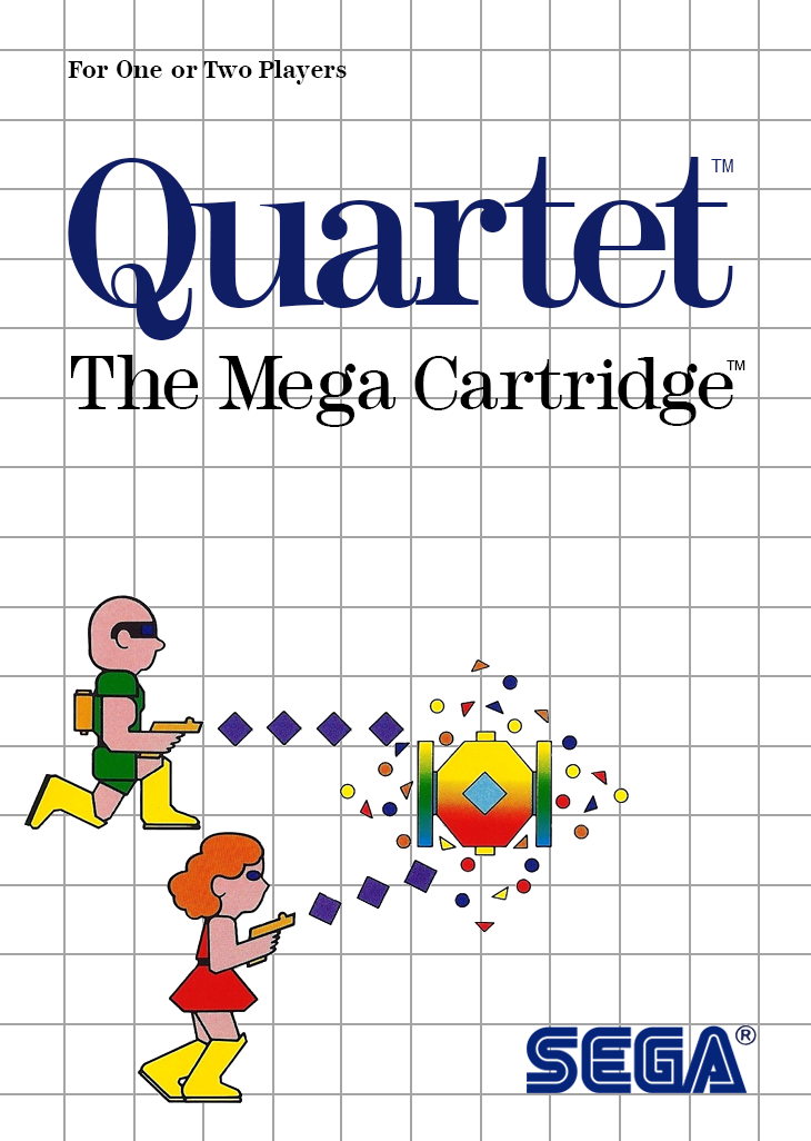 Quartet Sega Master System Print Poster