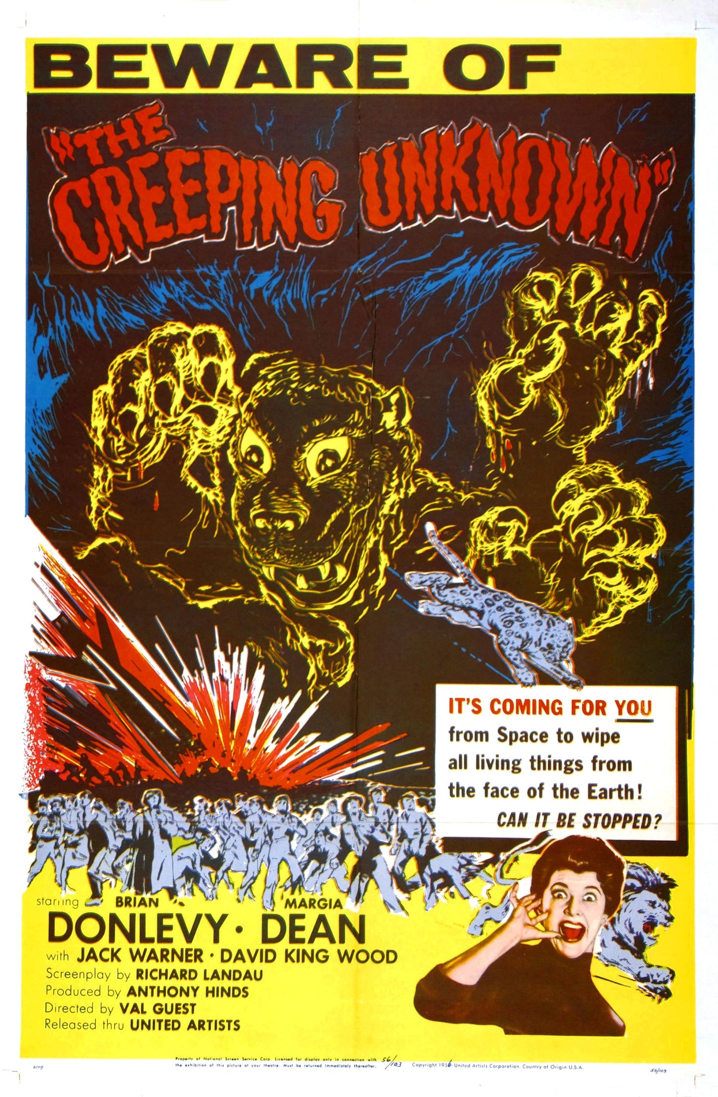 Quatermass Xperiment 01 Movie Magnet