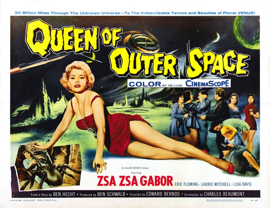 Queen Of Outer Space 02 Movie Magnet