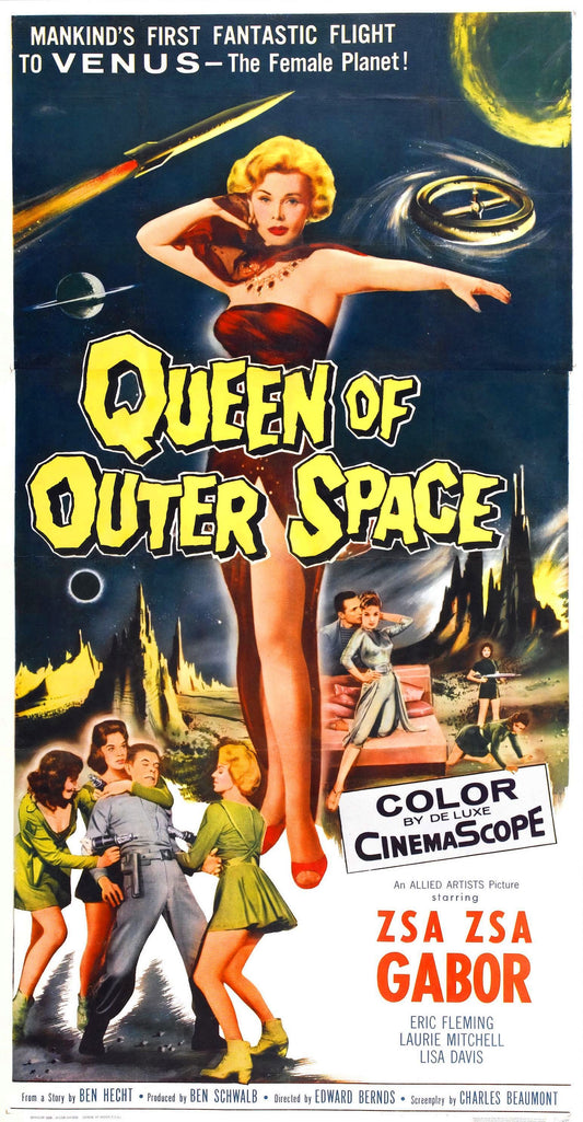 Queen Of Outer Space 03 Movie Magnet