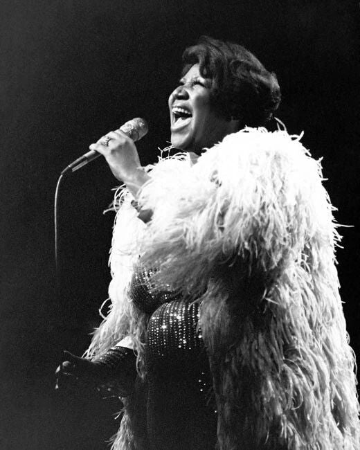 Queen Of Soul' Singer Aretha Franklin Glossy Magnet Music Magnet 3