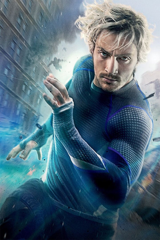 Quicksilver Classic Pietro Maximoff Comic Character Home Decor Jigsaw Puzzle
