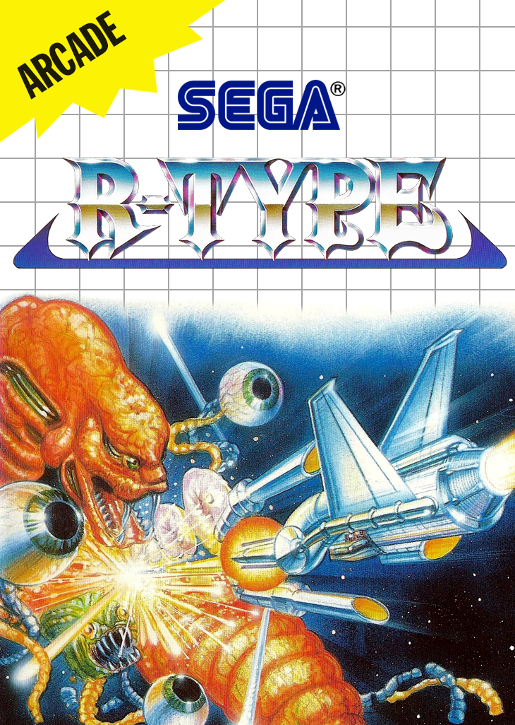 R Type Sega Master System Print Poster