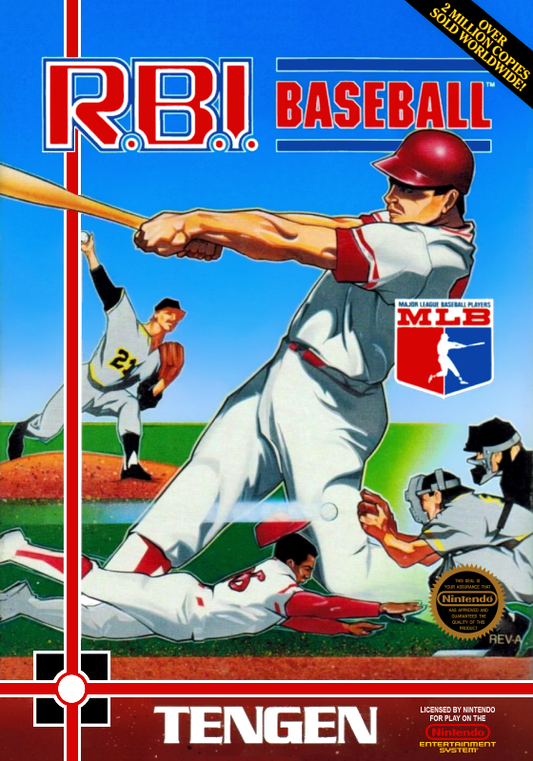 R.B.I. Baseball (Usa) (Tengen Licensed) Nes Print Poster